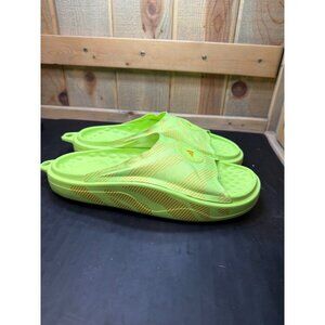 Adidas By Stella McCartney Signal Green Slide Shoes Size 9 Womens